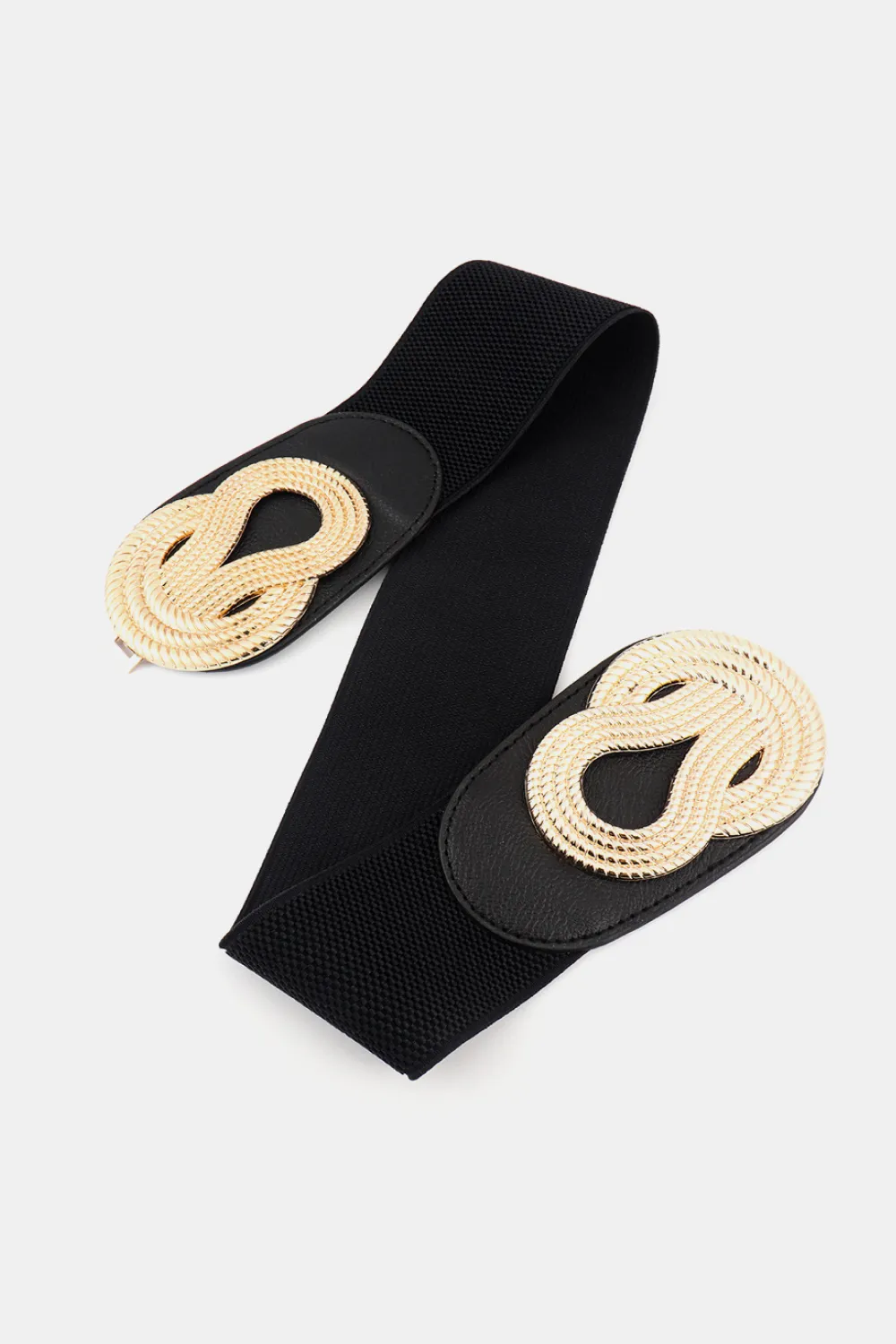 Twisted Alloy Buckle Wide Belt, image 4