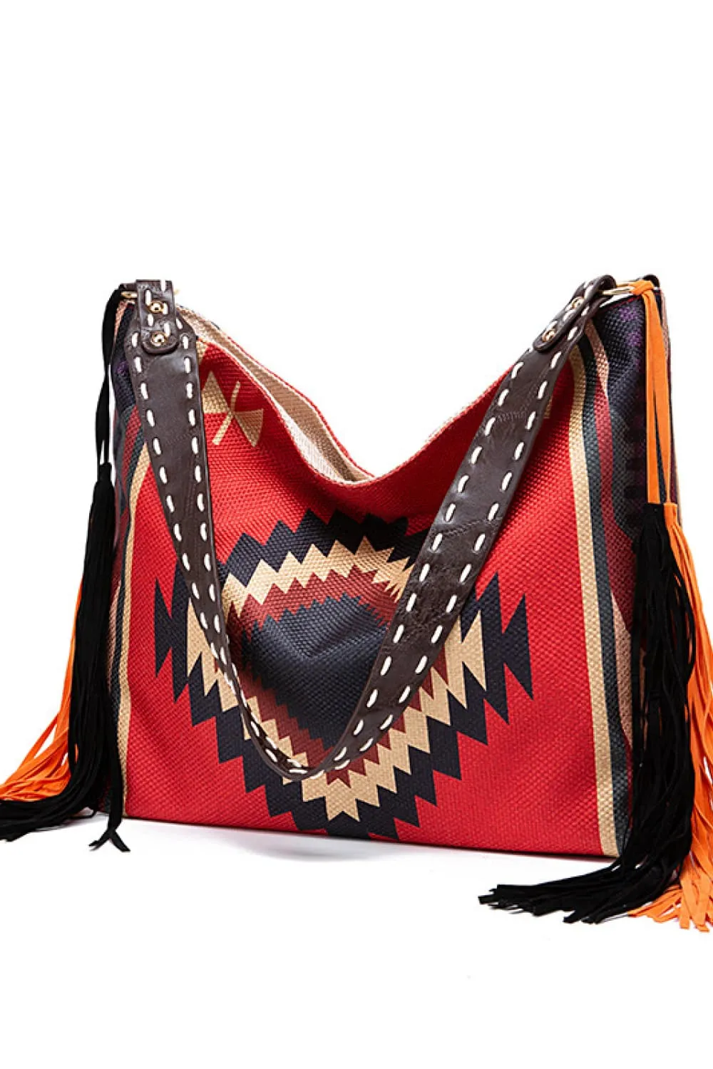 Geometric Canvas Tote Bag, image 21