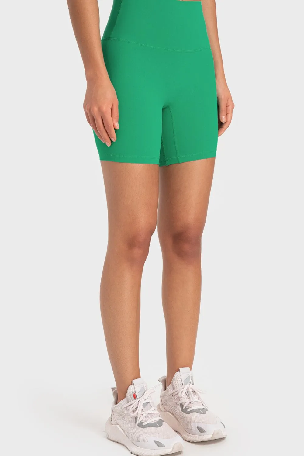 Staying Cozy Wide Waistband Biker Shorts, image 10