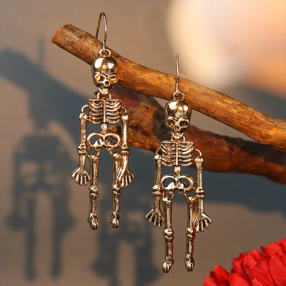 Skeleton Alloy Earrings, image 10