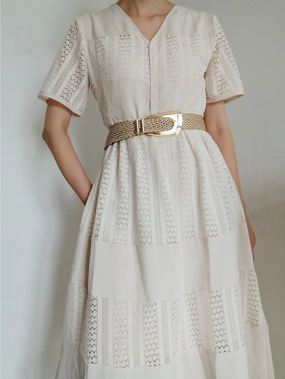 Irregular Buckle Braid Belt, image 12