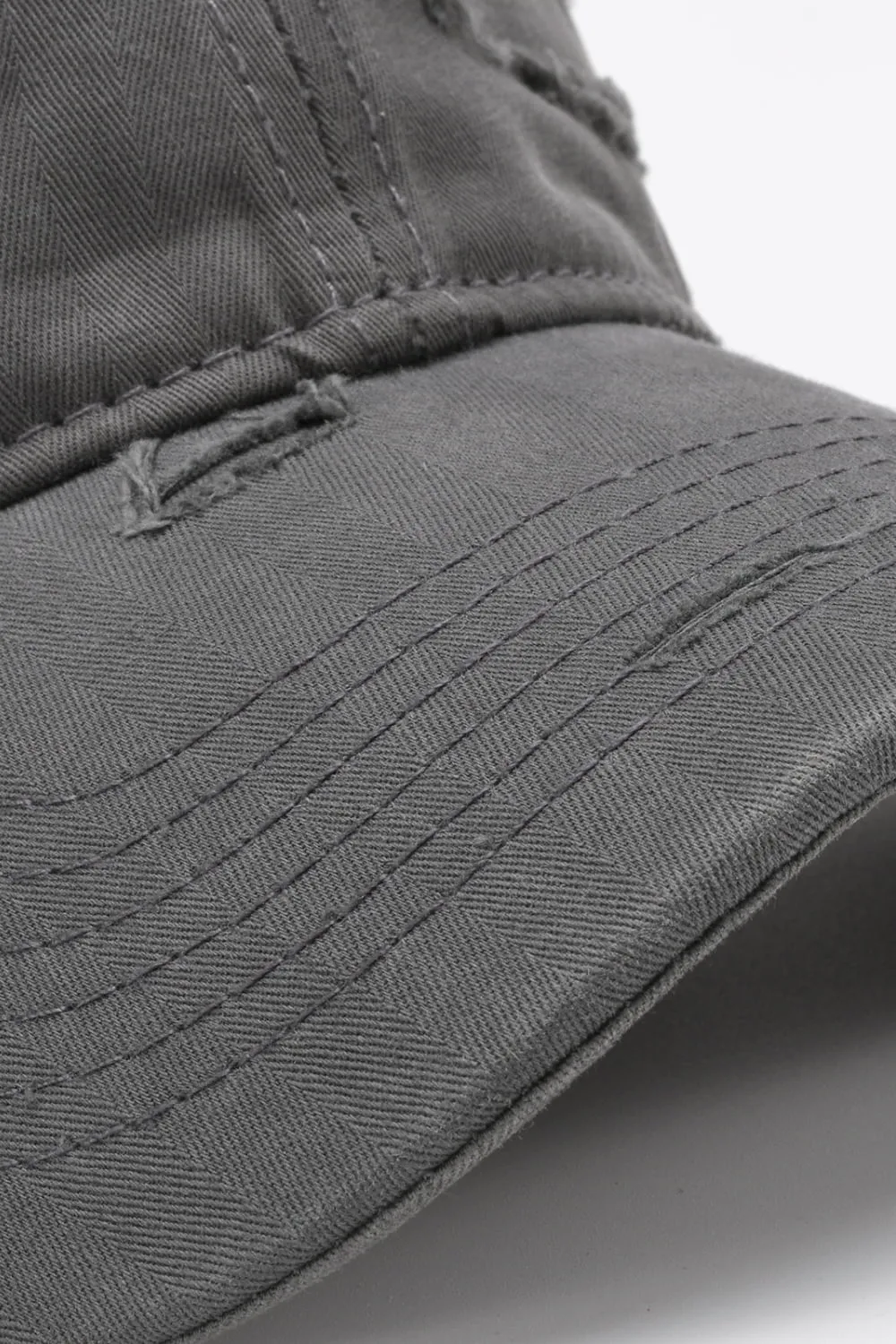 Distressed Adjustable Baseball Cap, image 9