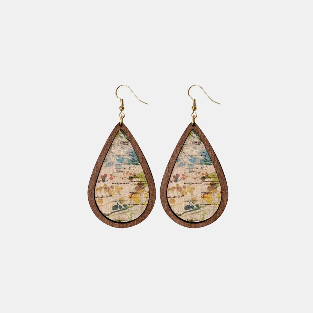 Teardrop Dangle Earrings, image 2
