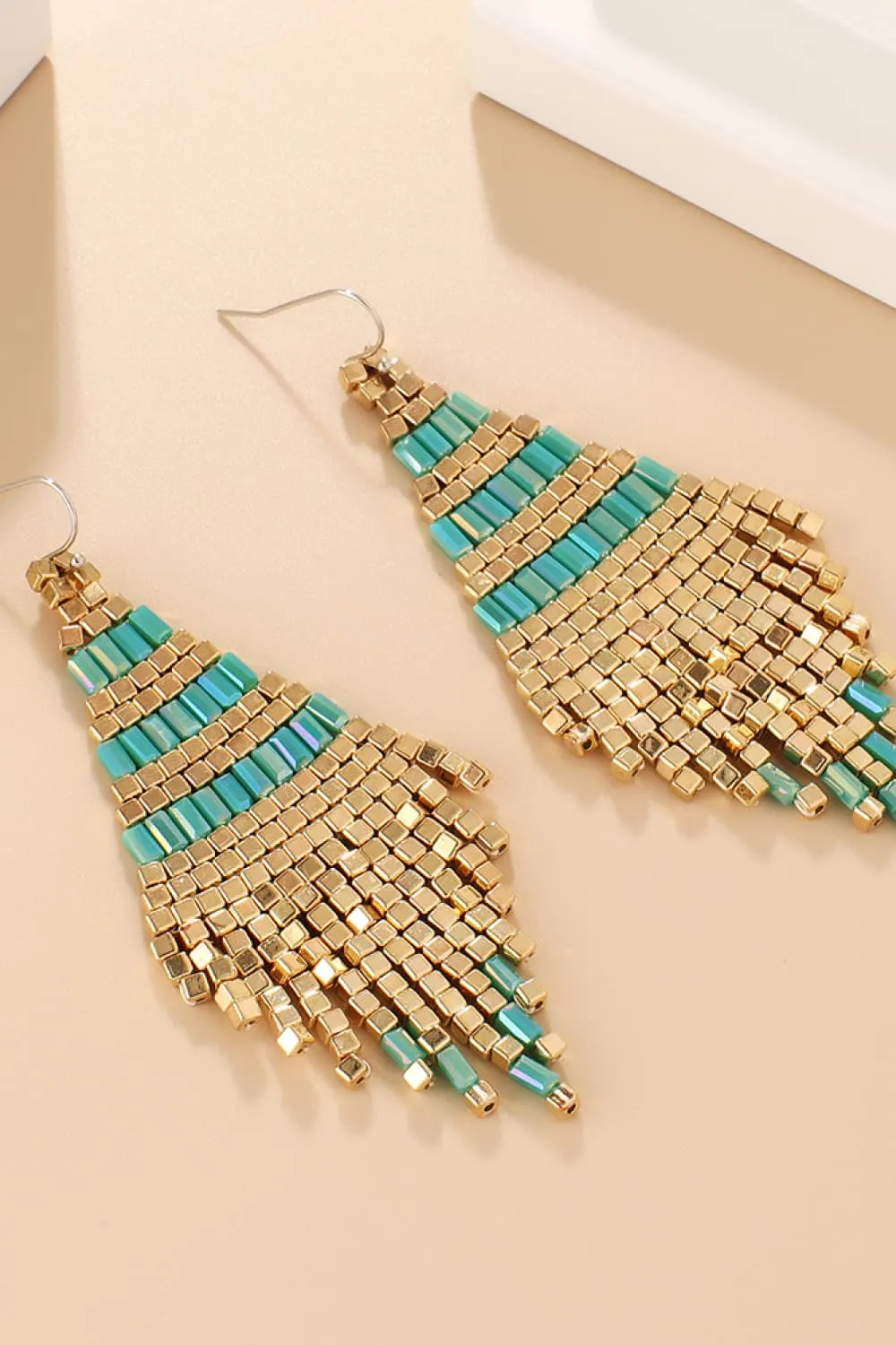 Beaded Dangle Earrings, image 6