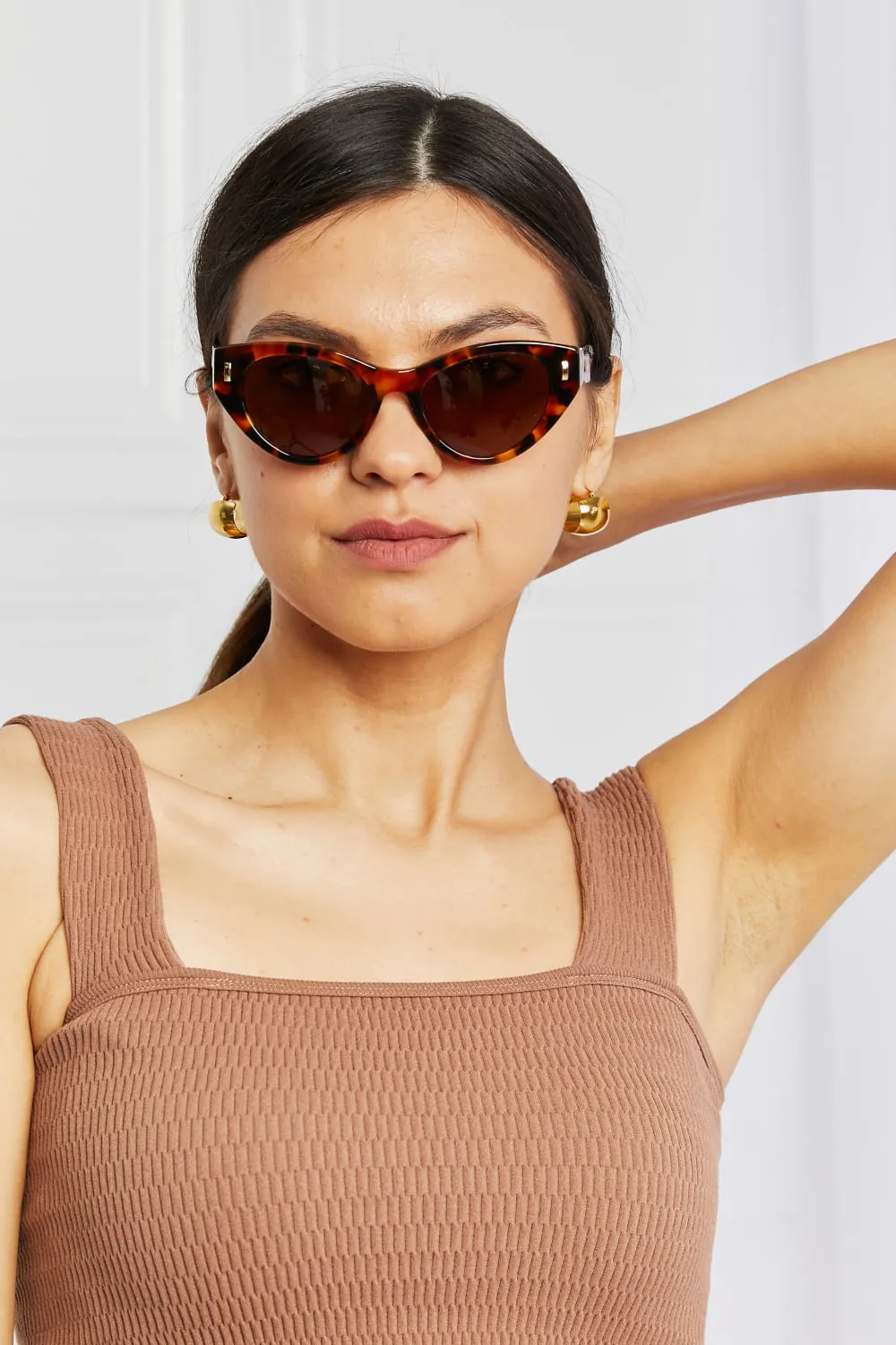 Tortoiseshell Acetate Frame Sunglasses, image 4