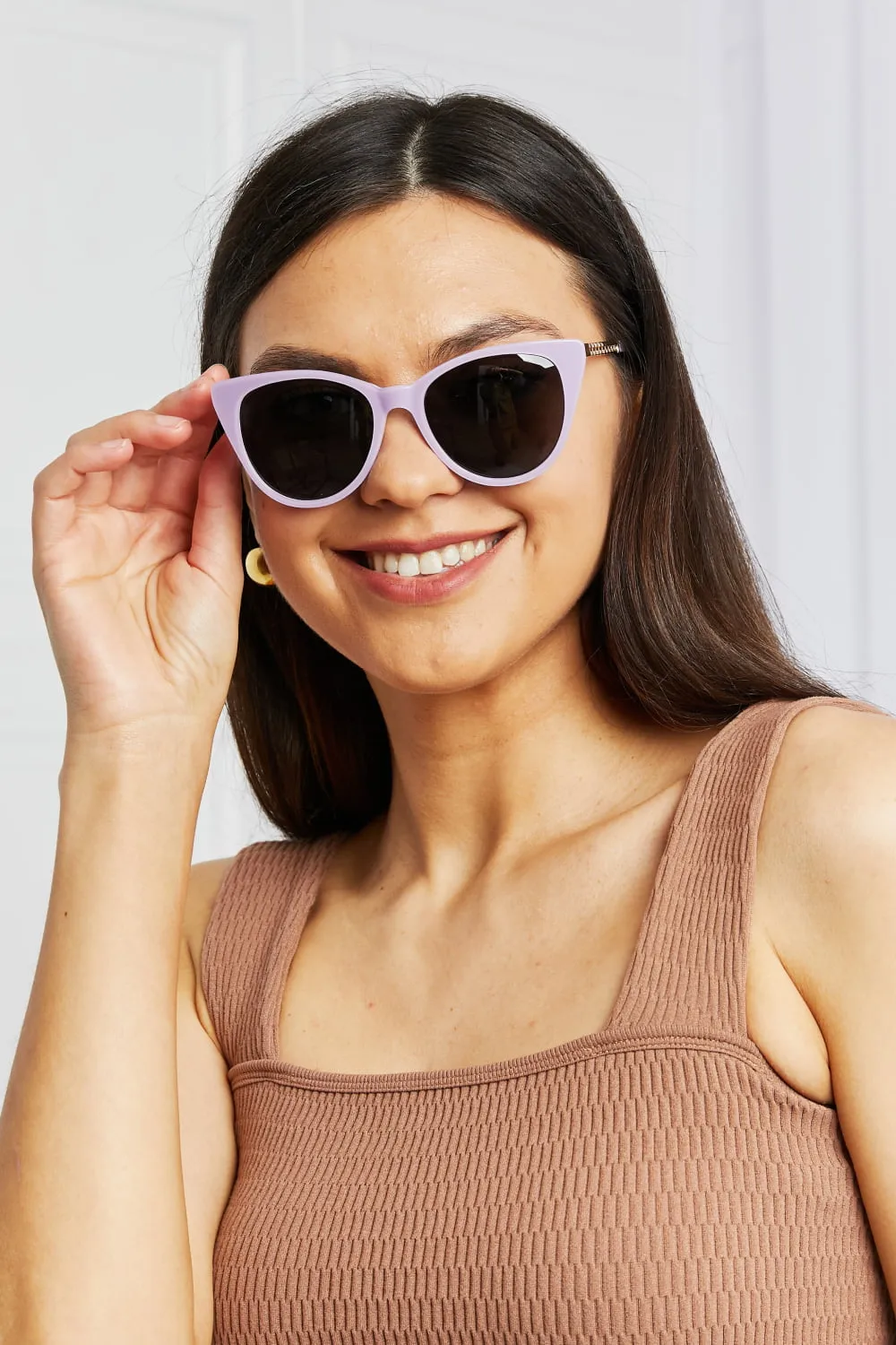 Cat-Eye Acetate Frame Sunglasses, image 8