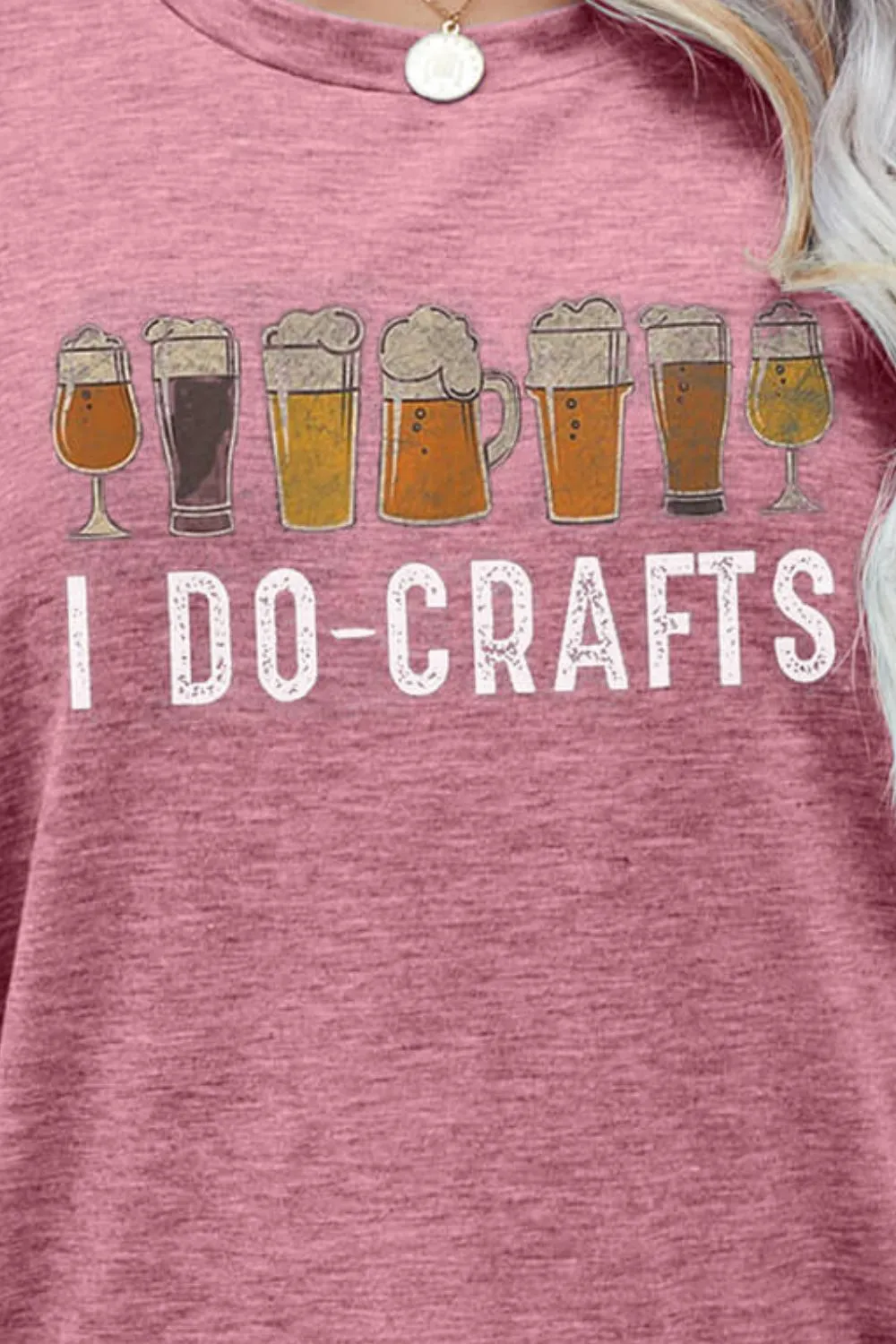 I DO CRAFTS Round Neck T-Shirt, image 15