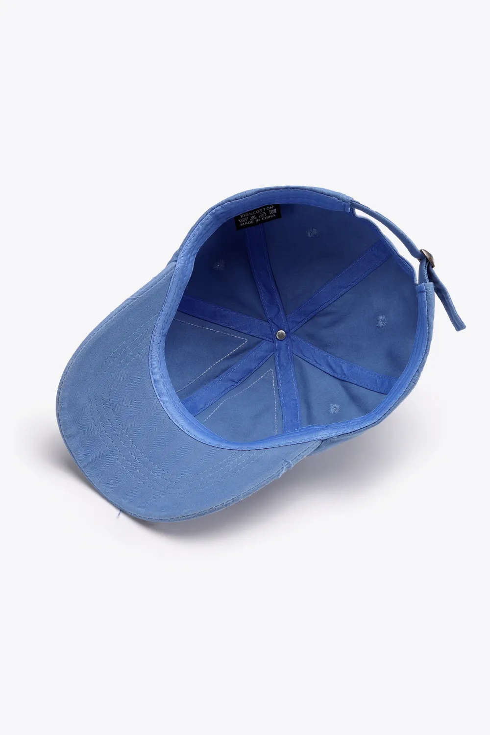 Distressed Adjustable Baseball Cap, image 6