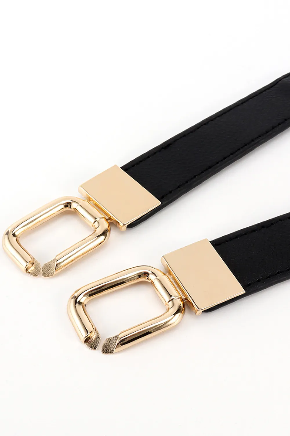 Geometric Double Buckle Elastic Belt, image 10