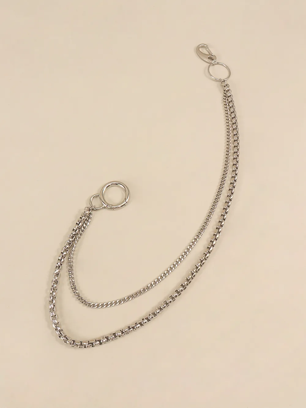Double-Layered Metal Chain Belt, image 7