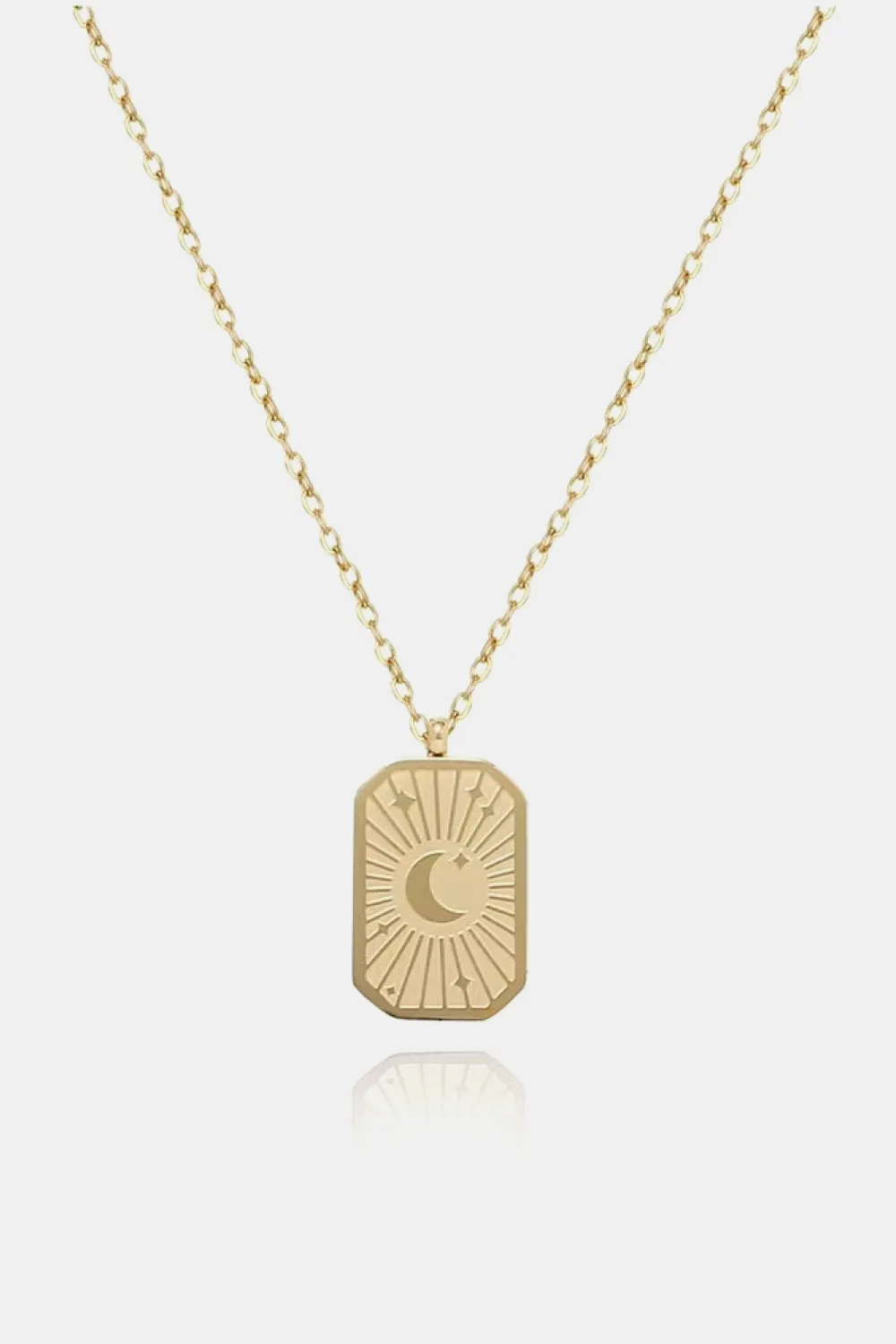 Stainless Steel 18K Gold-Plated Necklace, image 4