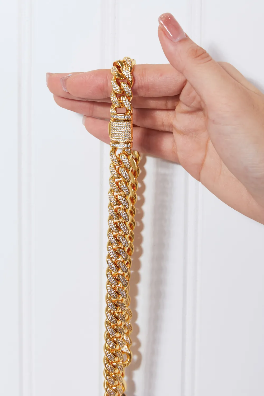 Brass Curb Chain Necklace, image 5