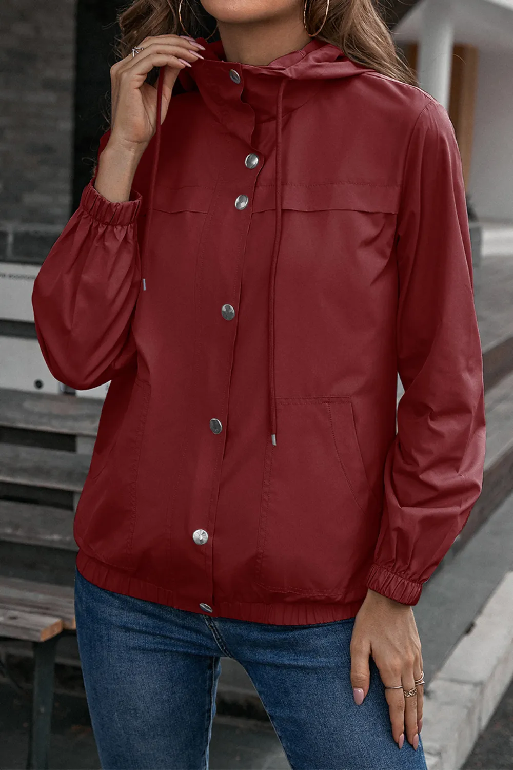 Button-Down Long Sleeve Sports Jacket, image 8