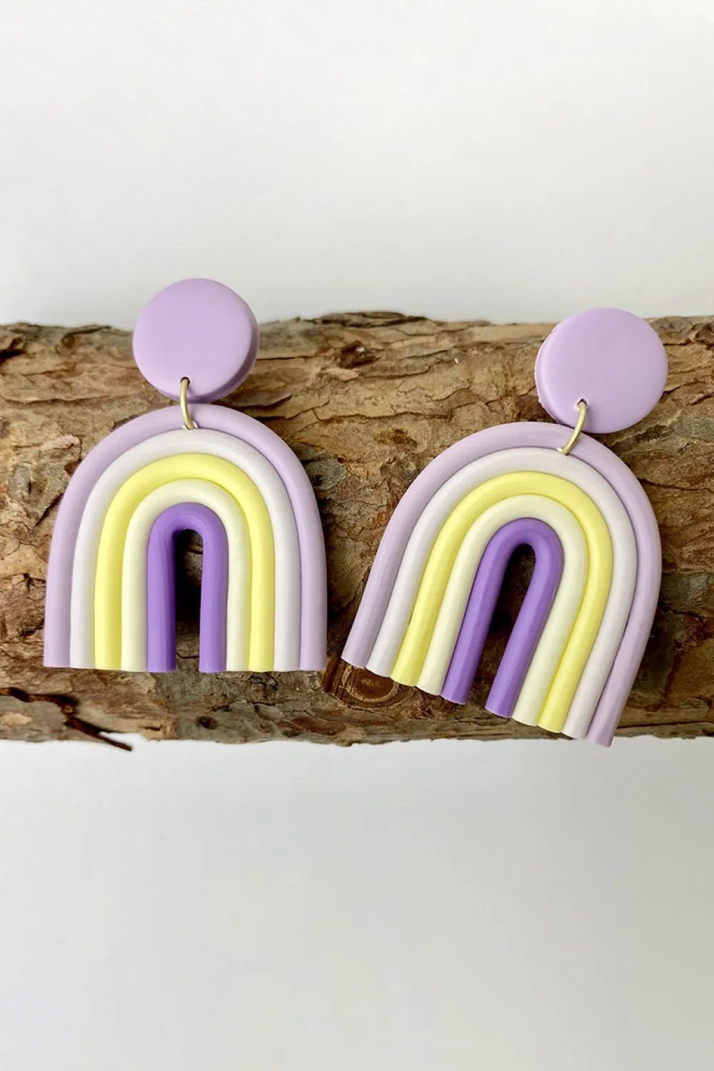 Rainbow Shape Dangle Earrings, image 7