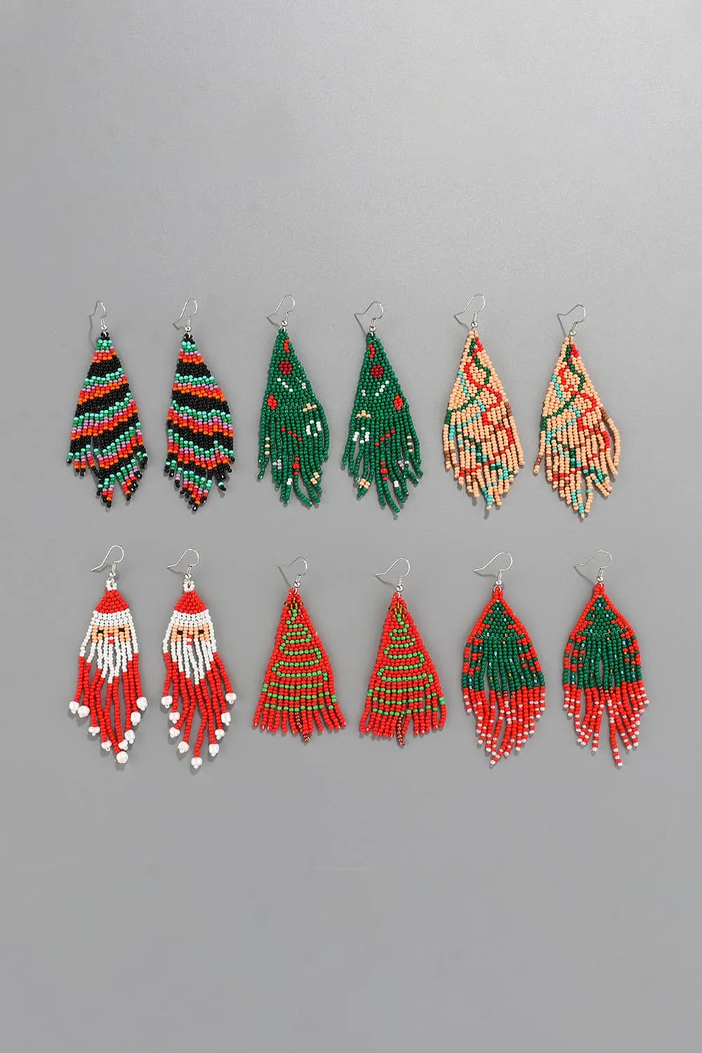 Christmas Beaded Earrings, image 2