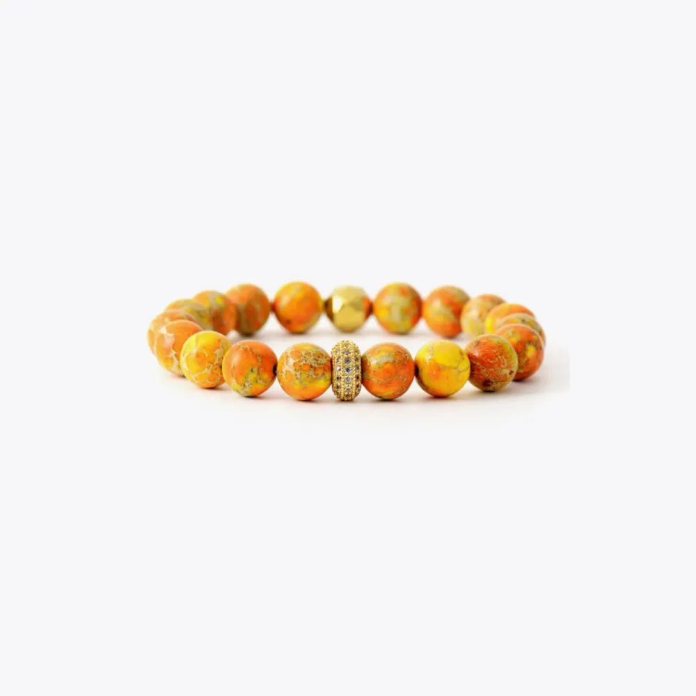 Natural Stone Beaded Bracelet, image 4