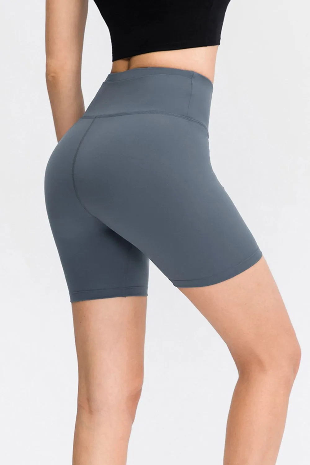 Wide Waistband Sports Shorts, image 6