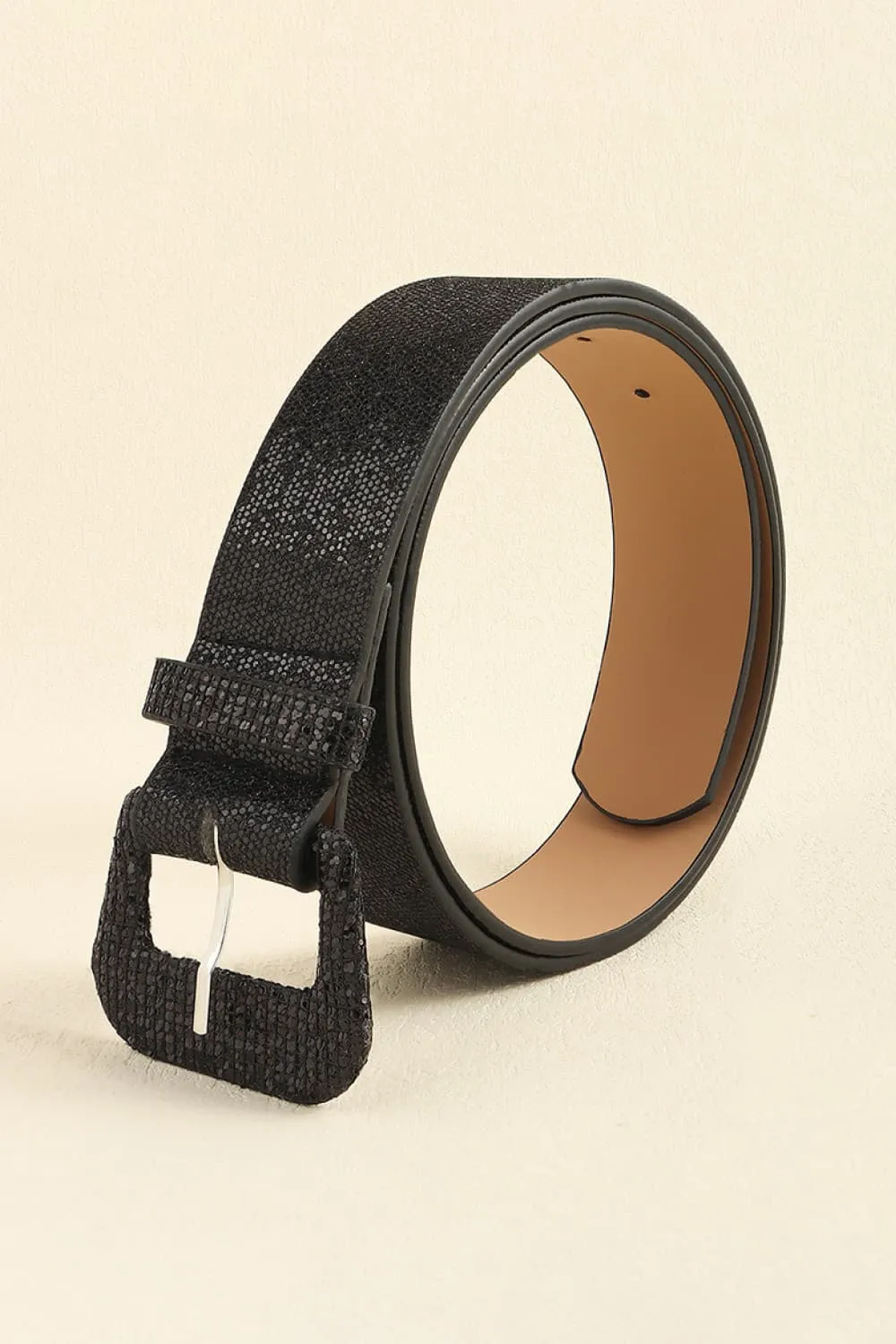 Glitter PU Leather Belt, image 9