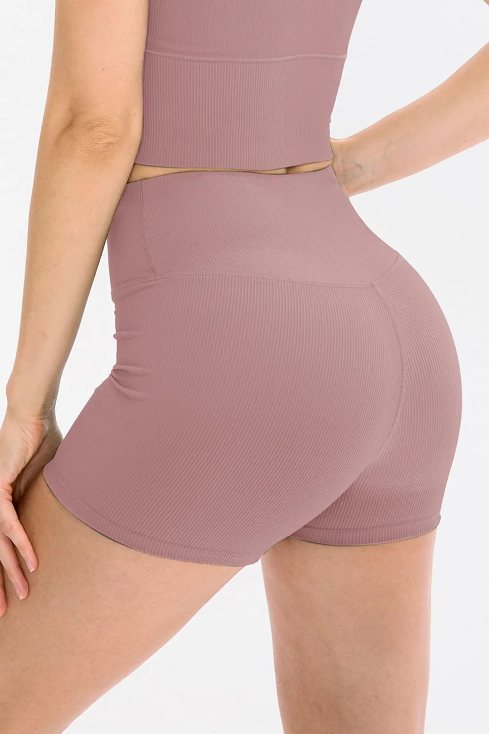 Slim Fit Wide Waistband Sports Shorts, image 12