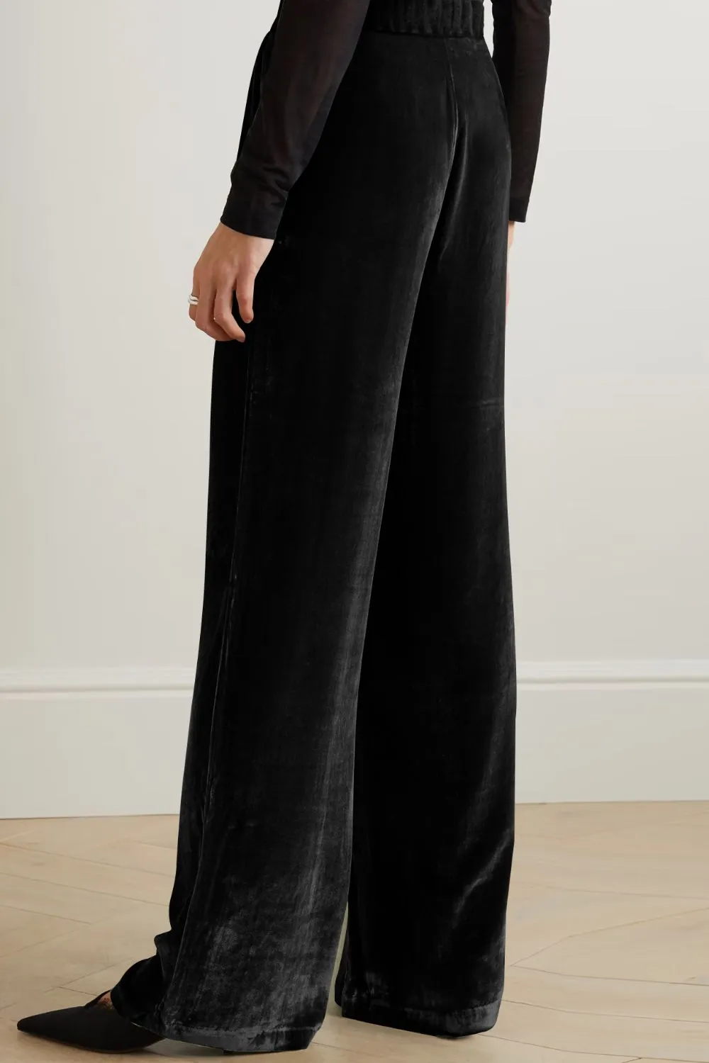Loose Fit High Waist Long Pants with Pockets, image 7