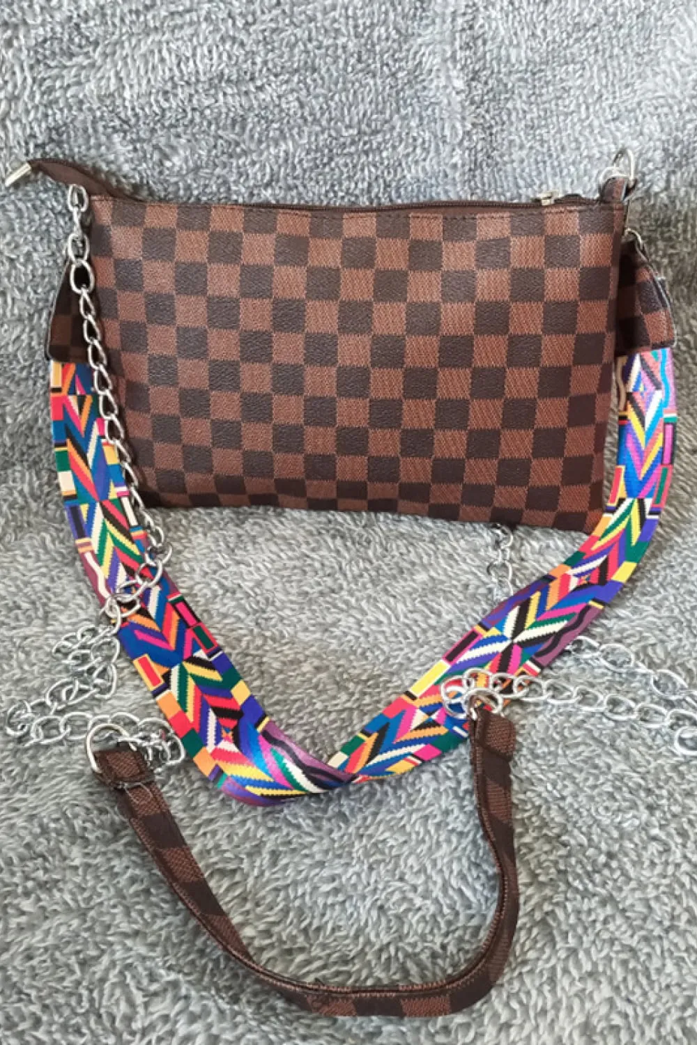 PU Leather Studded Shoulder Bag, image 7