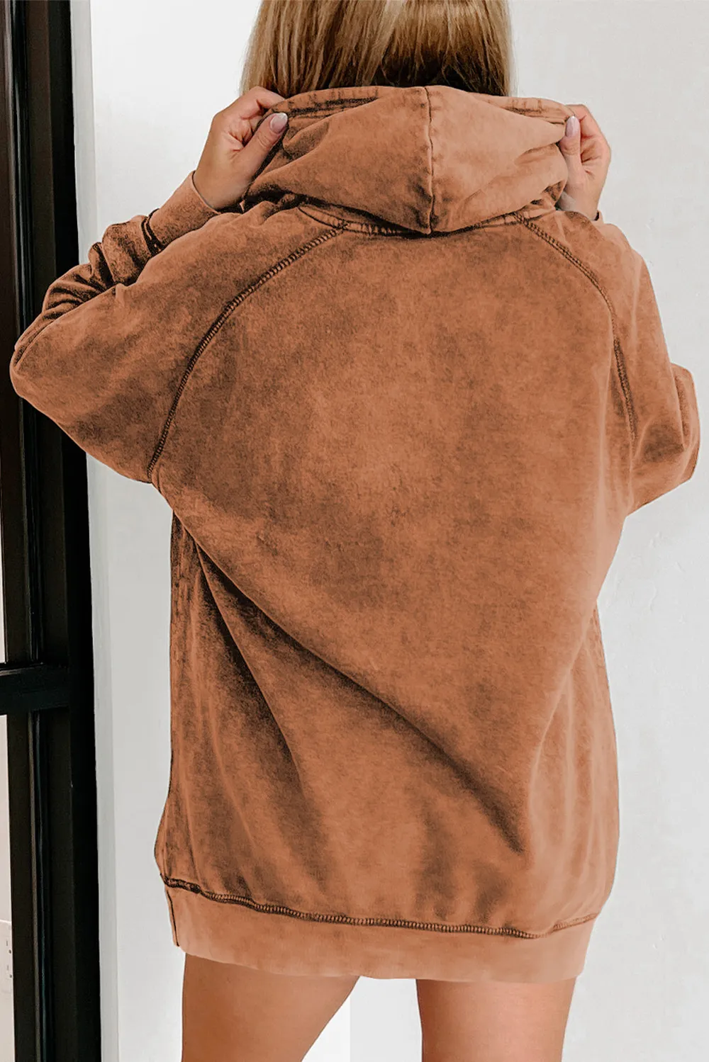 Long Sleeve Front Pocket Hoodie, image 15