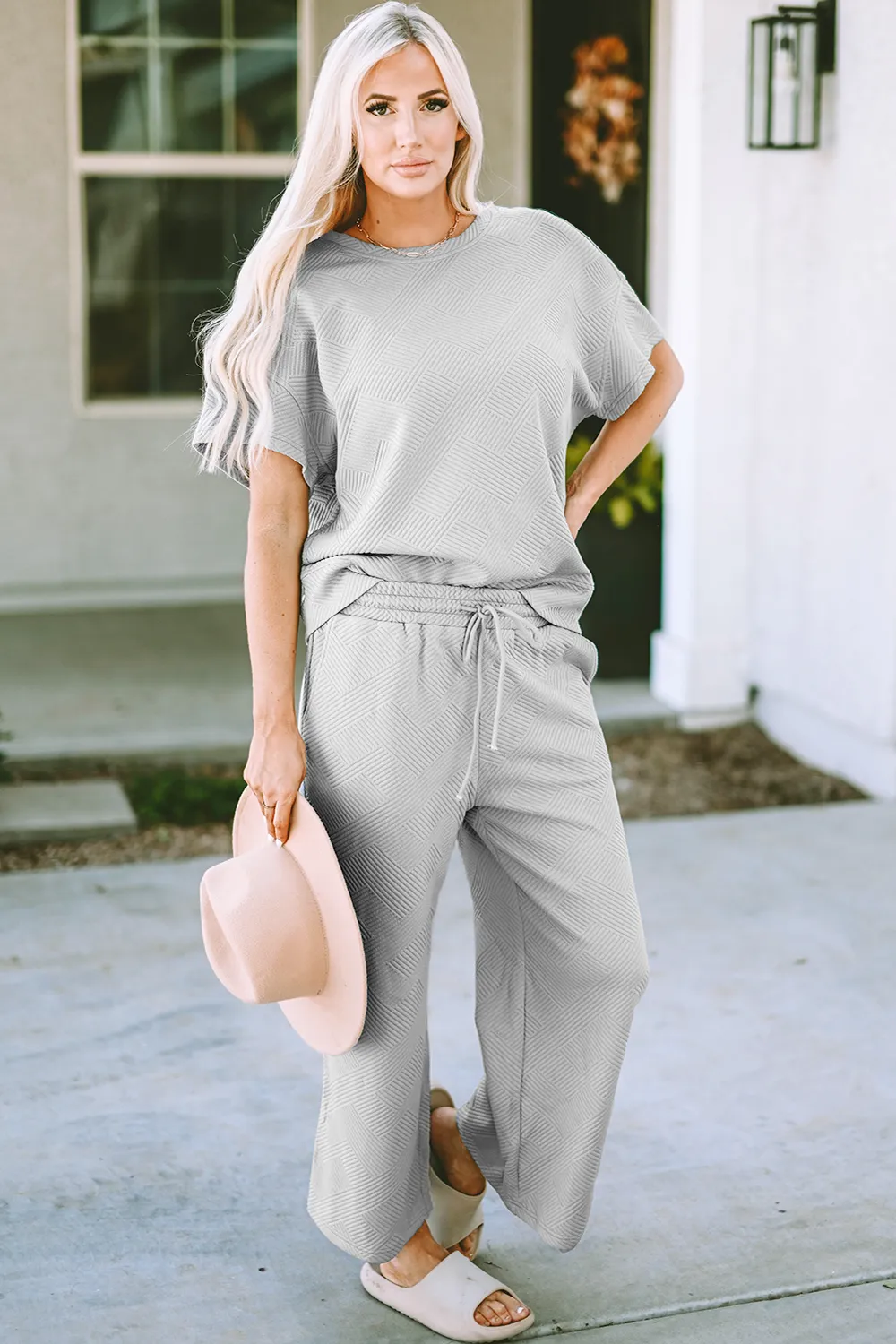 Short Sleeve Top and Pants Set, image 26