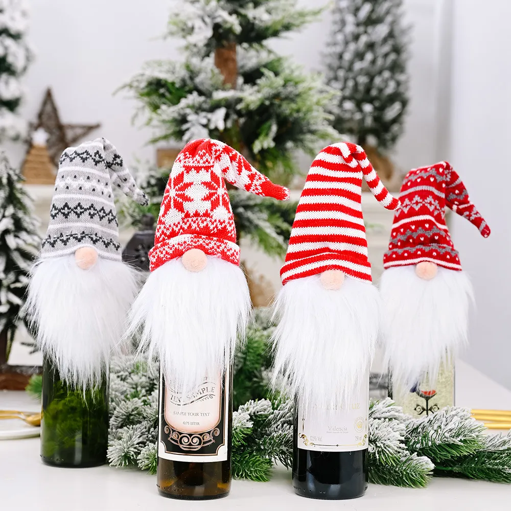 Assorted 2-Piece Wine Bottle Covers, image 2