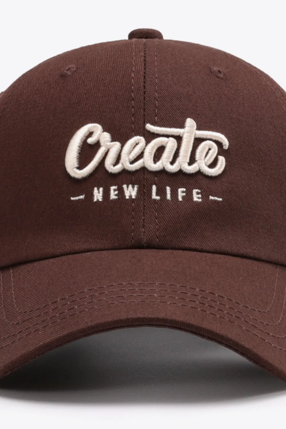 CREATE NEW LIFE Adjustable Cotton Baseball Cap, image 15