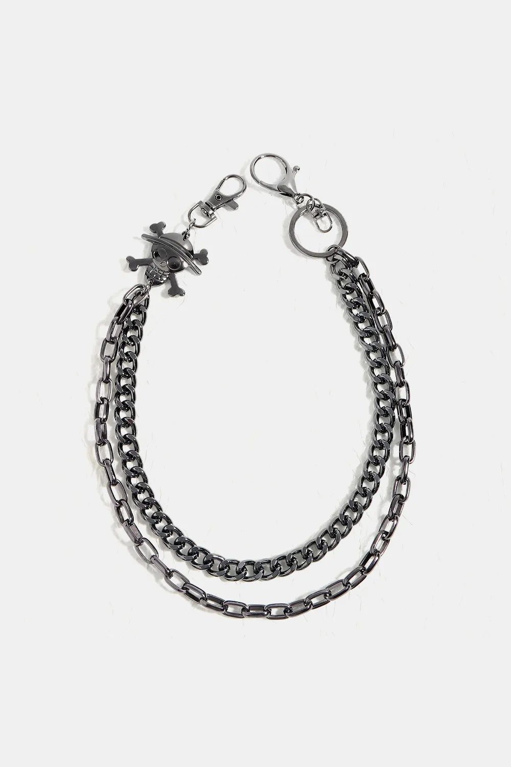 Treasure Point Shape Double Layer Alloy Belt, image 2