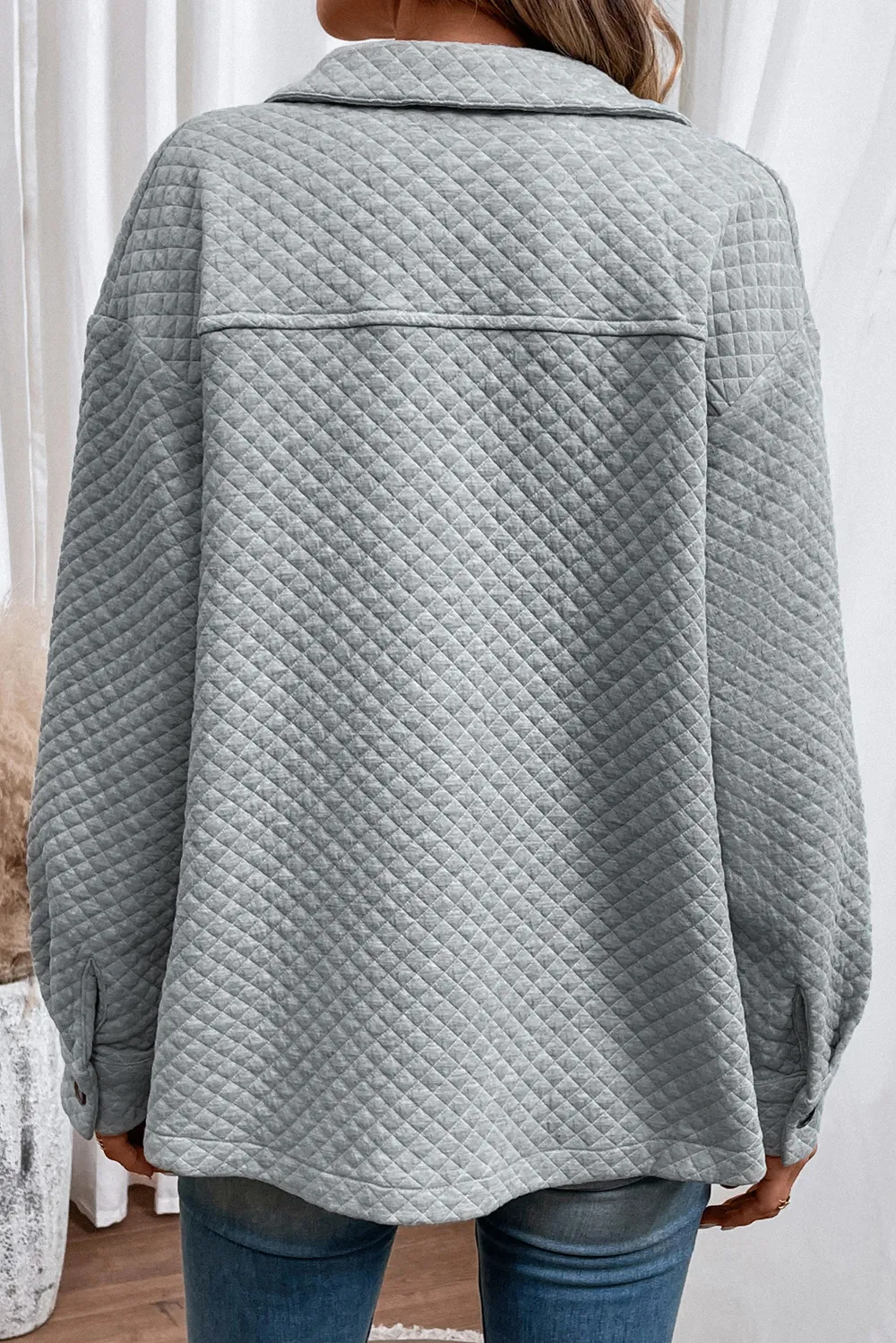 Button Down Collared Jacket, image 7