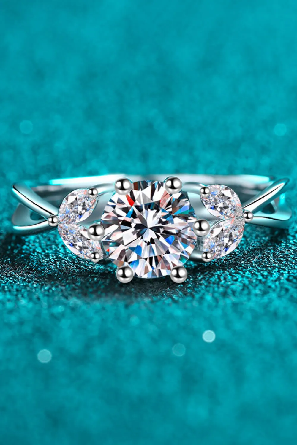 Come With Me 1 Carat Moissanite Ring, image 6