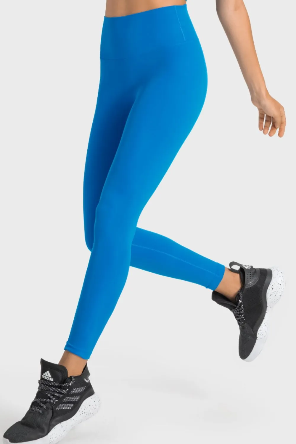 High-Rise Wide Waistband Yoga Leggings, image 11