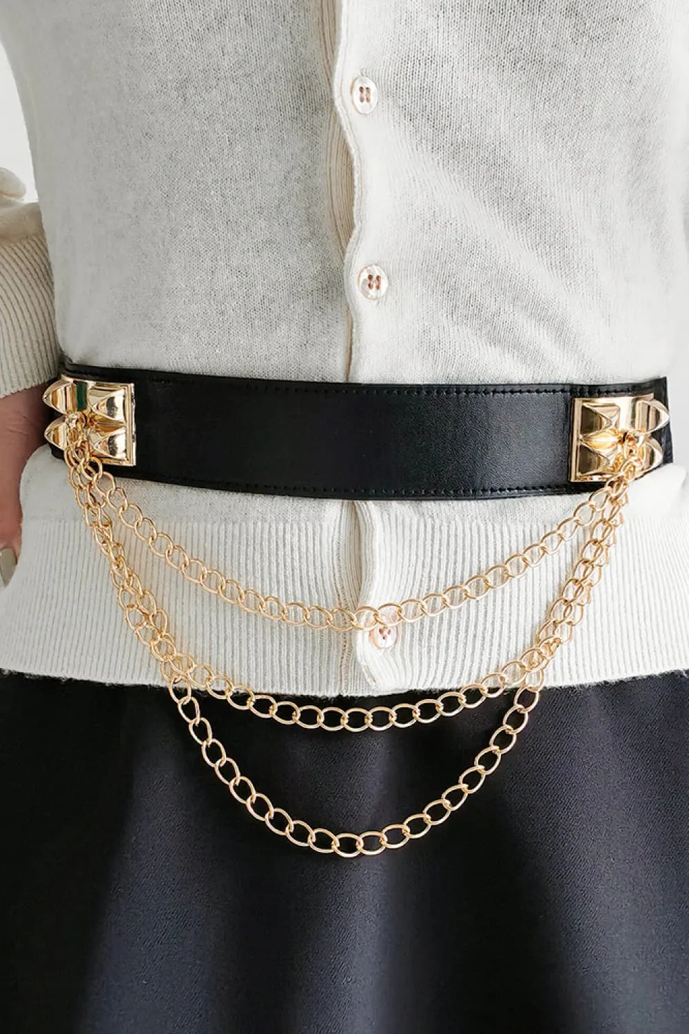 Elastic Belt with Chain, image 6
