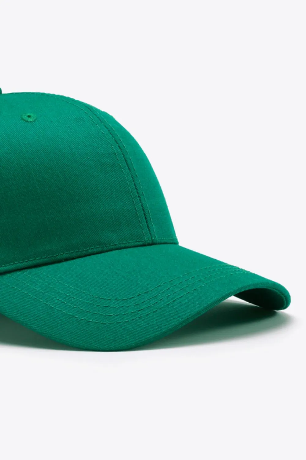 Plain Adjustable Cotton Baseball Cap, image 13