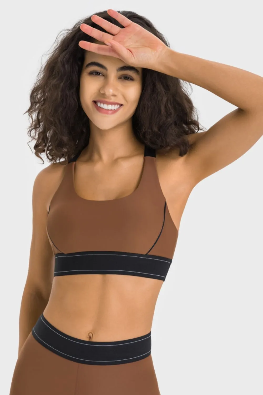 Contrast Sports Bra, image 8