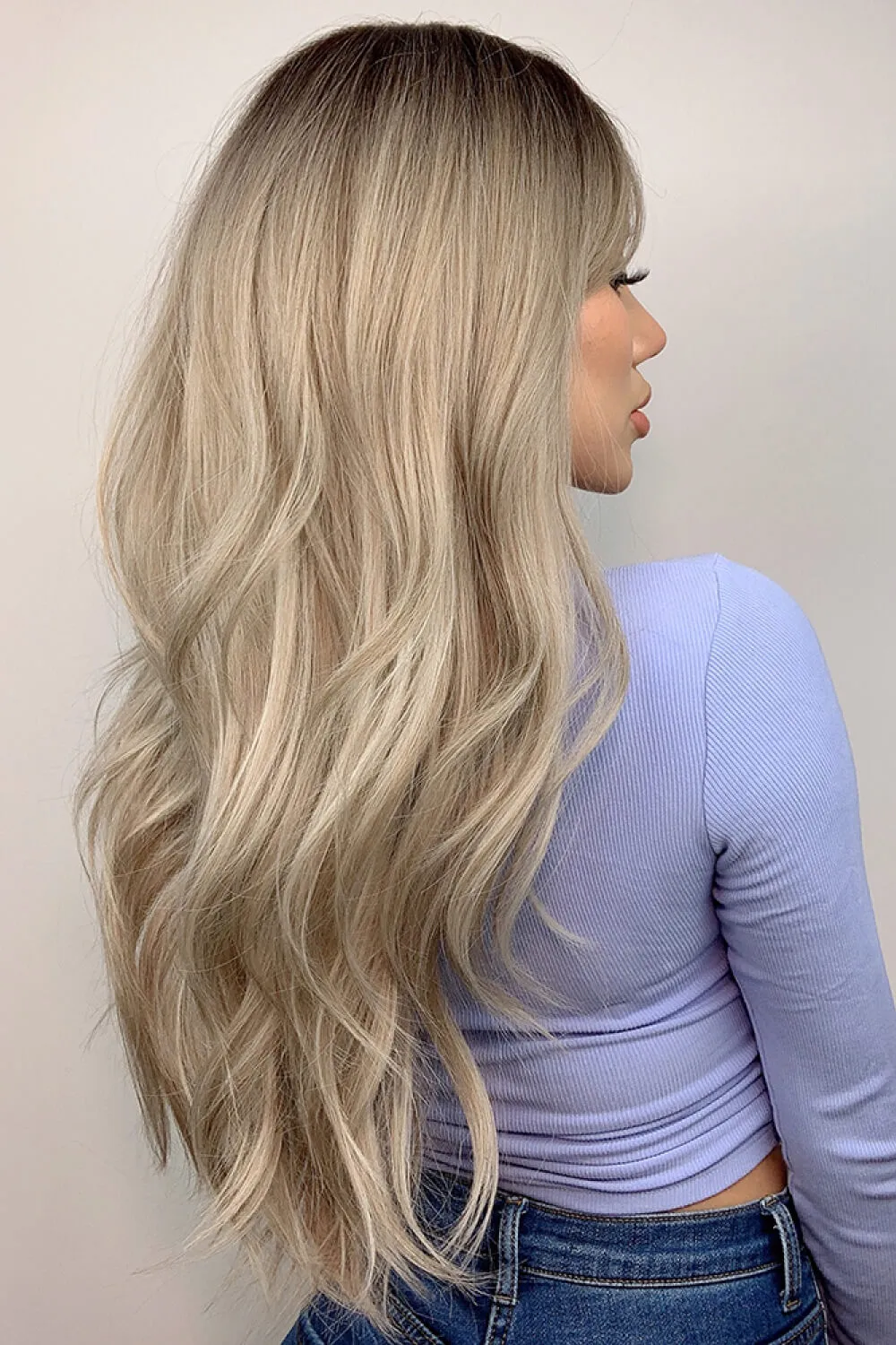Full Machine Long Wave Wigs 26'', image 9