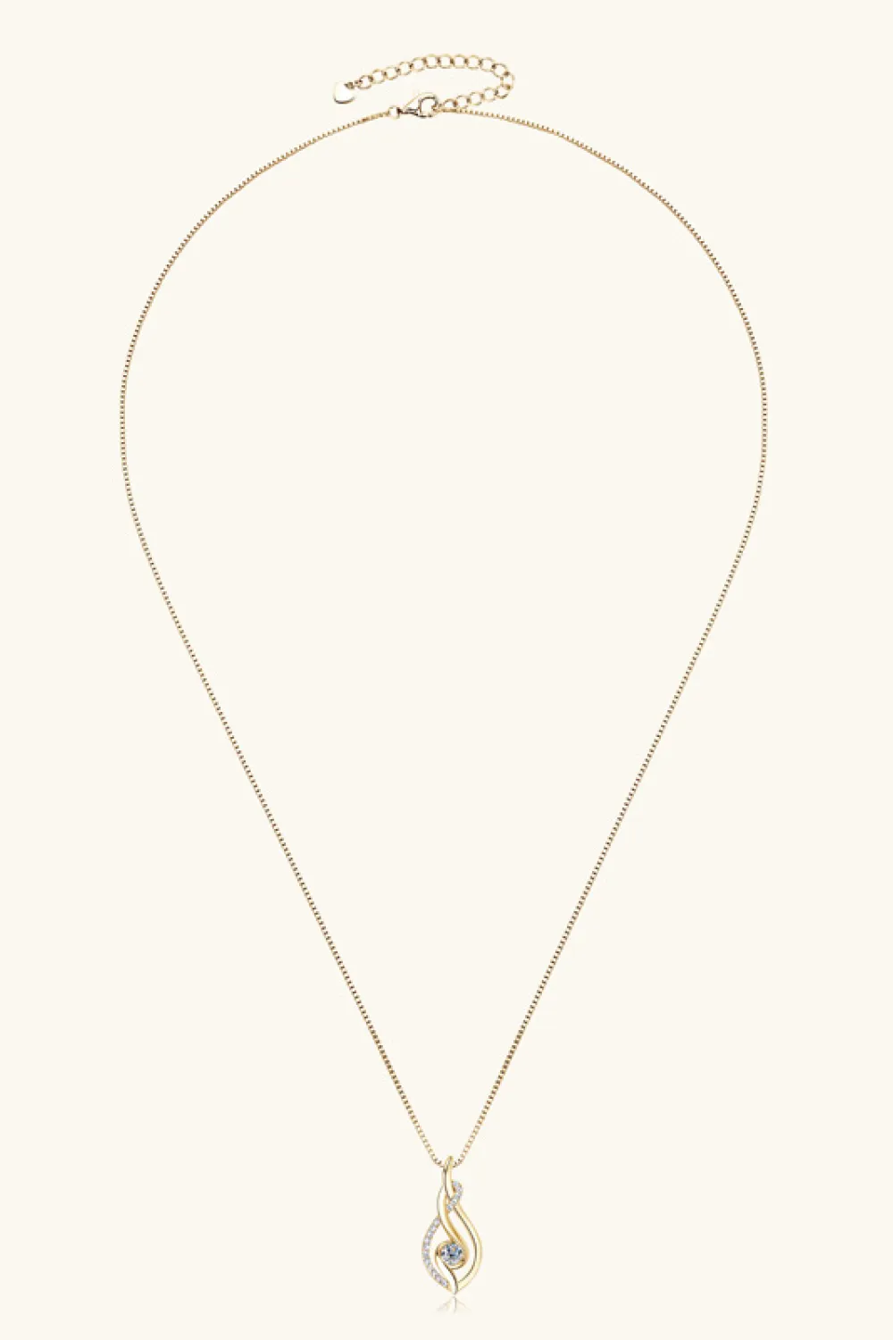Moissanite 925 Sterling Silver Necklace, image 7
