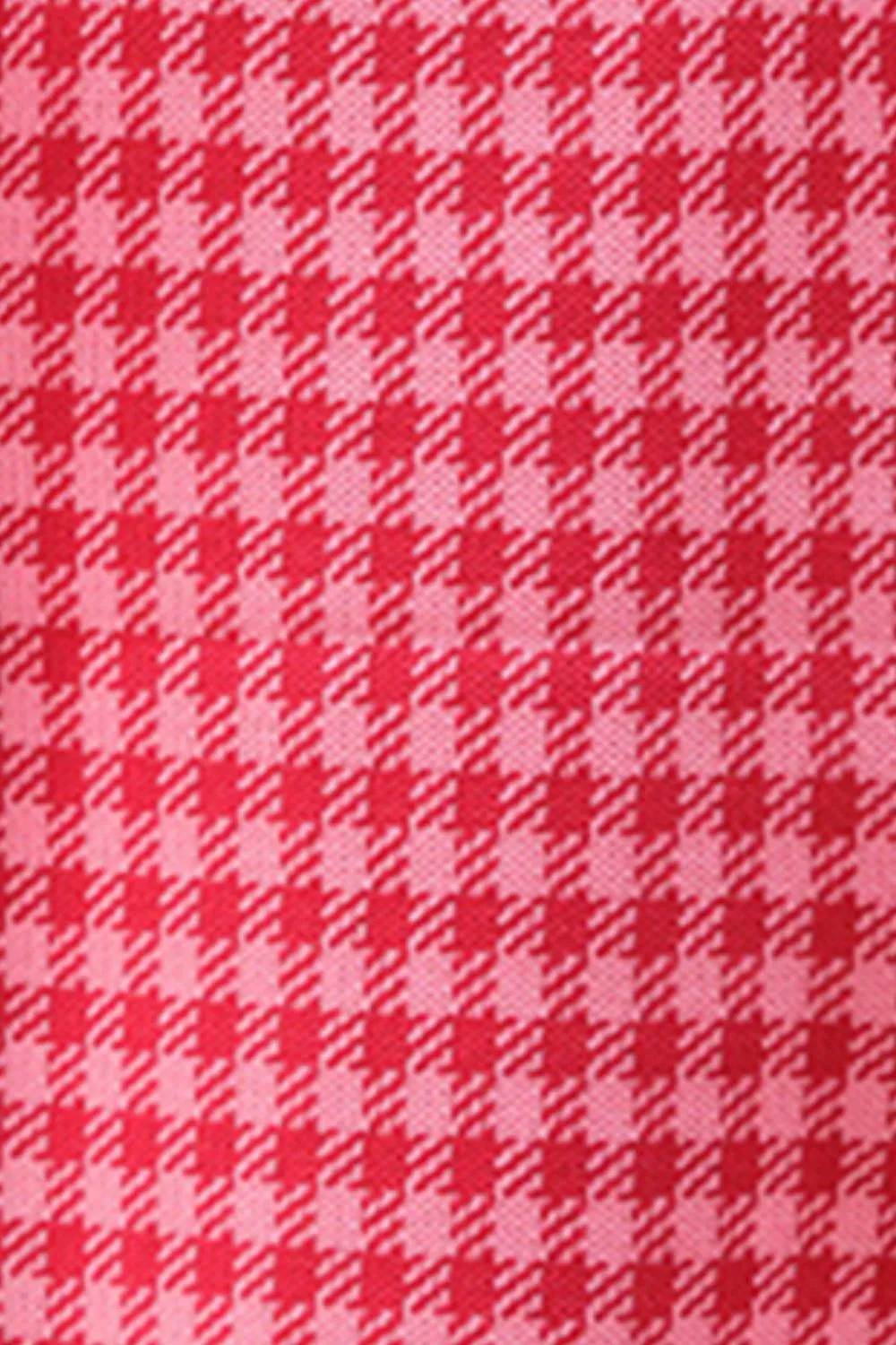 Plaid Round Neck Sleeveless Knit Top, image 6