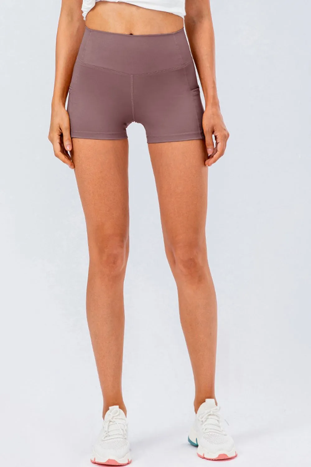Slim Fit Wide Waistband Sports Shorts, image 7