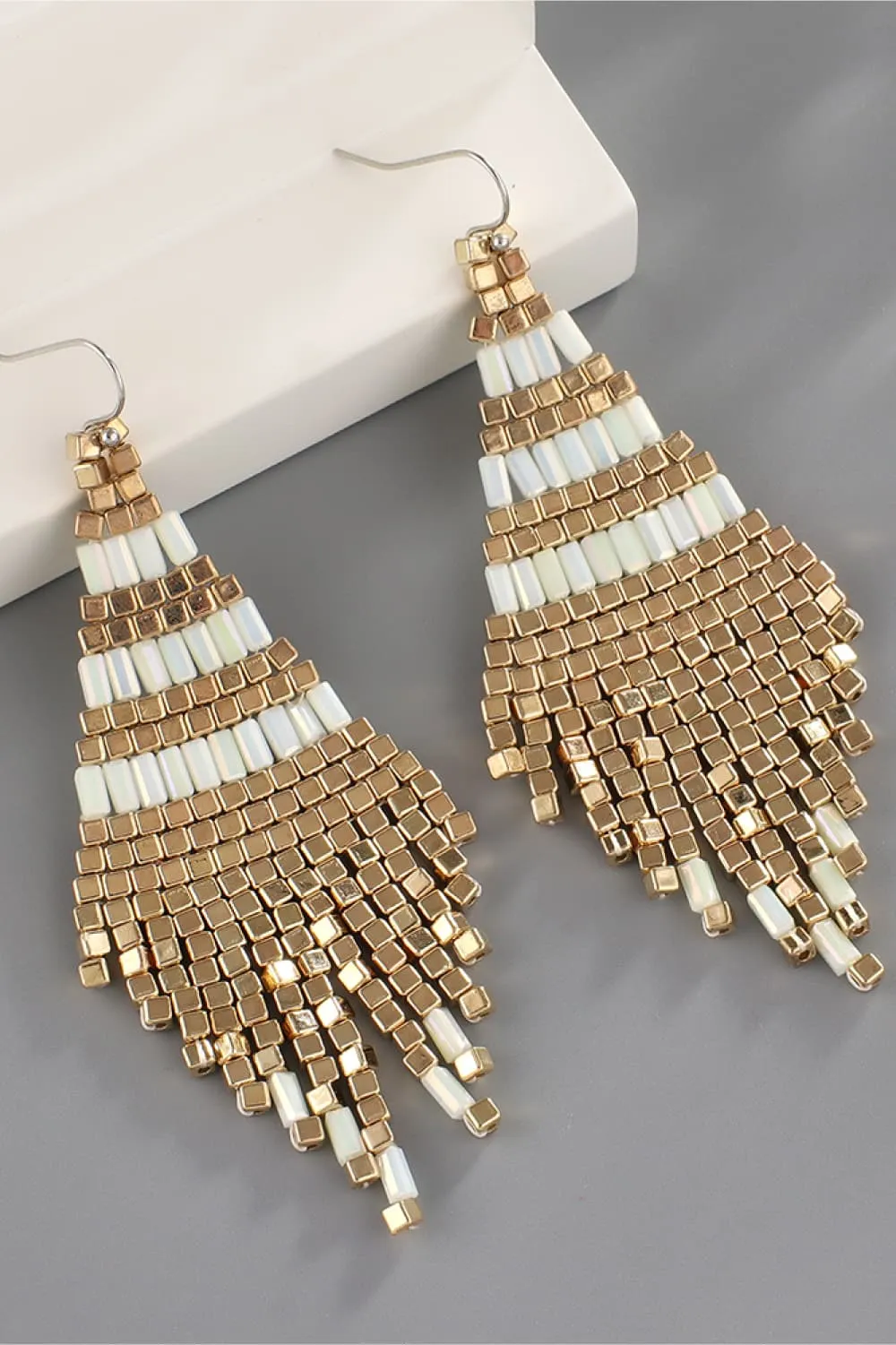 Beaded Dangle Earrings, image 7