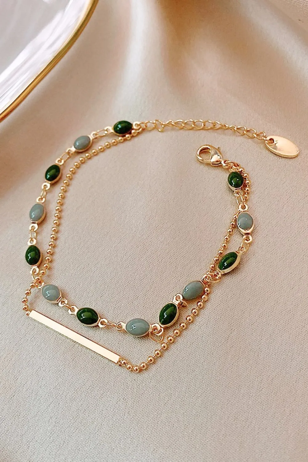 Alloy Double-Layered Bracelet, image 6