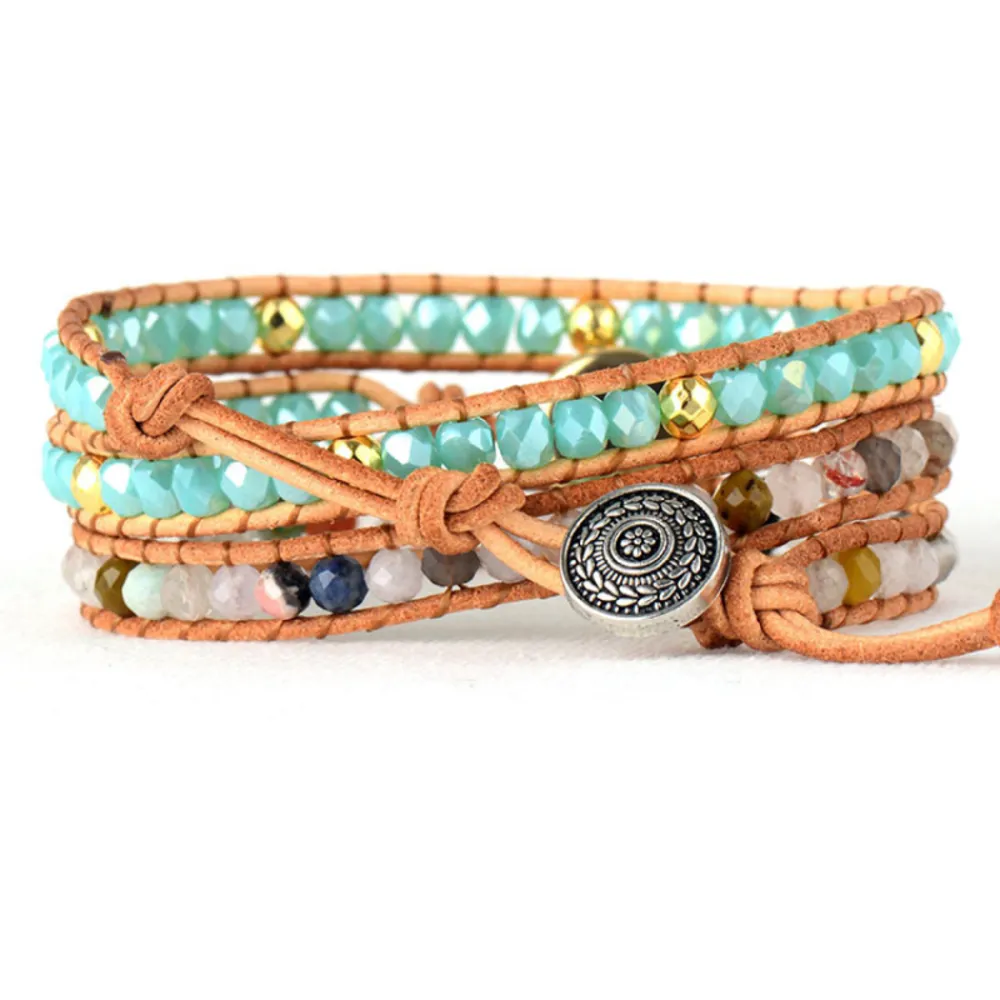 Opal Beaded Layered Bracelet, image 2