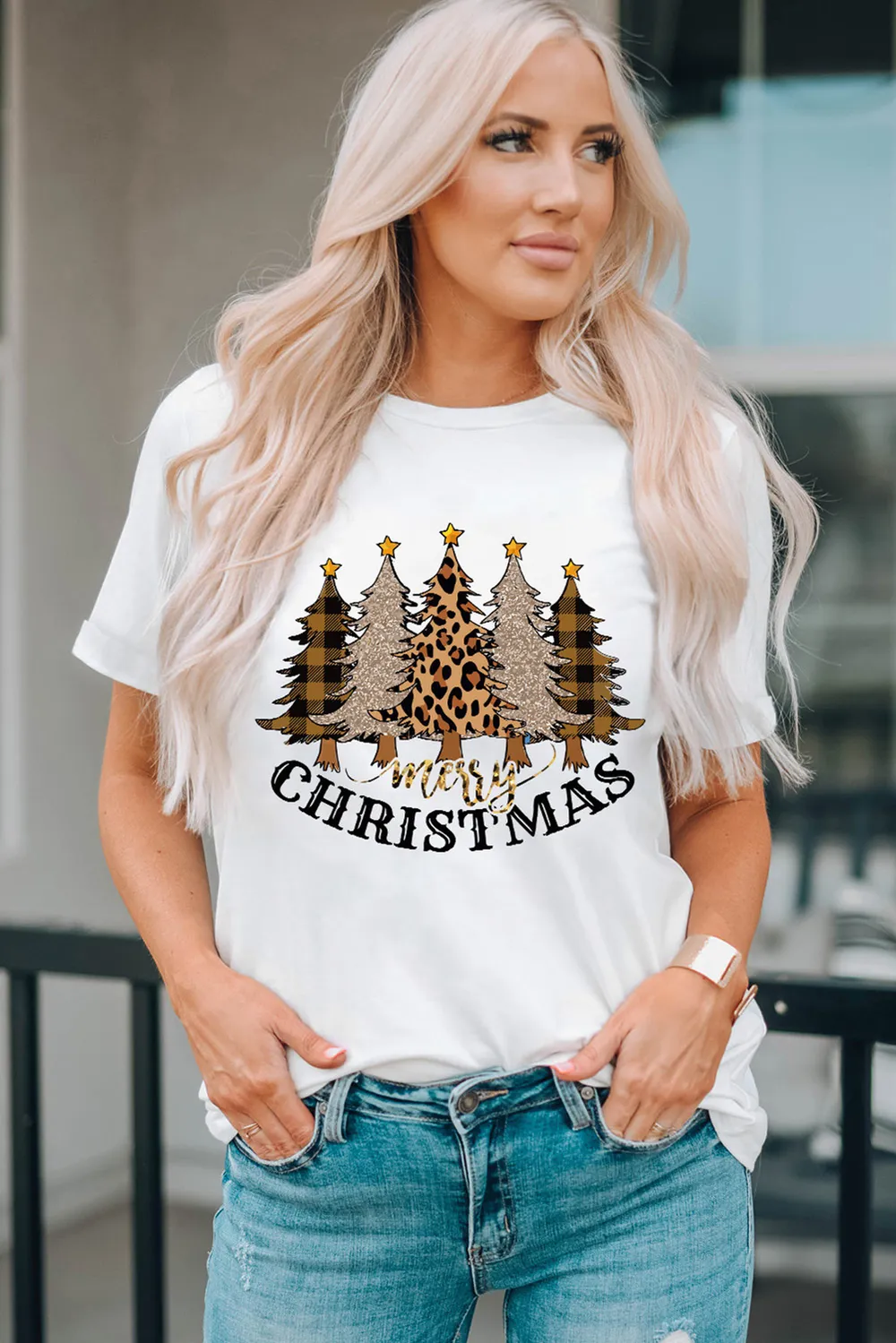 MERRY CHRISTMAS Graphic T-Shirt, image 2