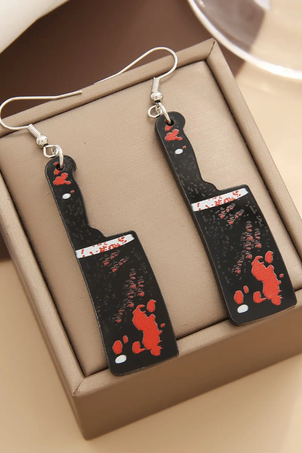 Bloody Horror Drop Earrings, image 10