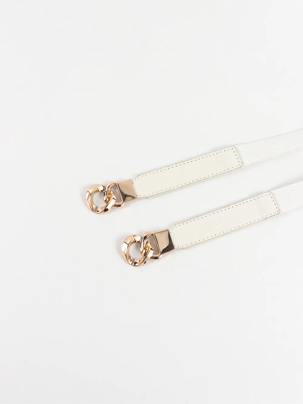 Zinc Alloy Buckle Elastic PU Belt, image 24