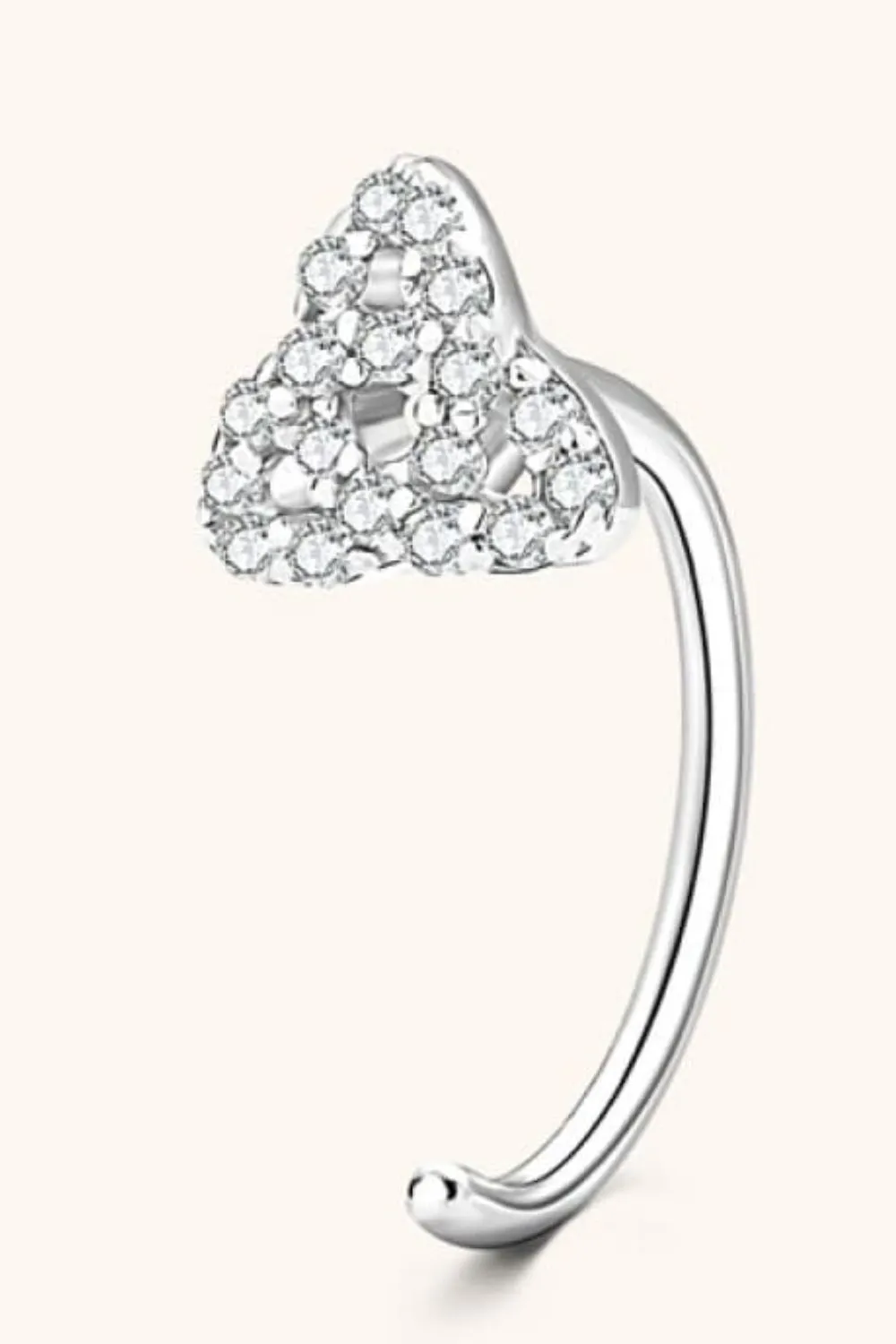 Moissanite 925 Sterling Silver Earrings, image 6