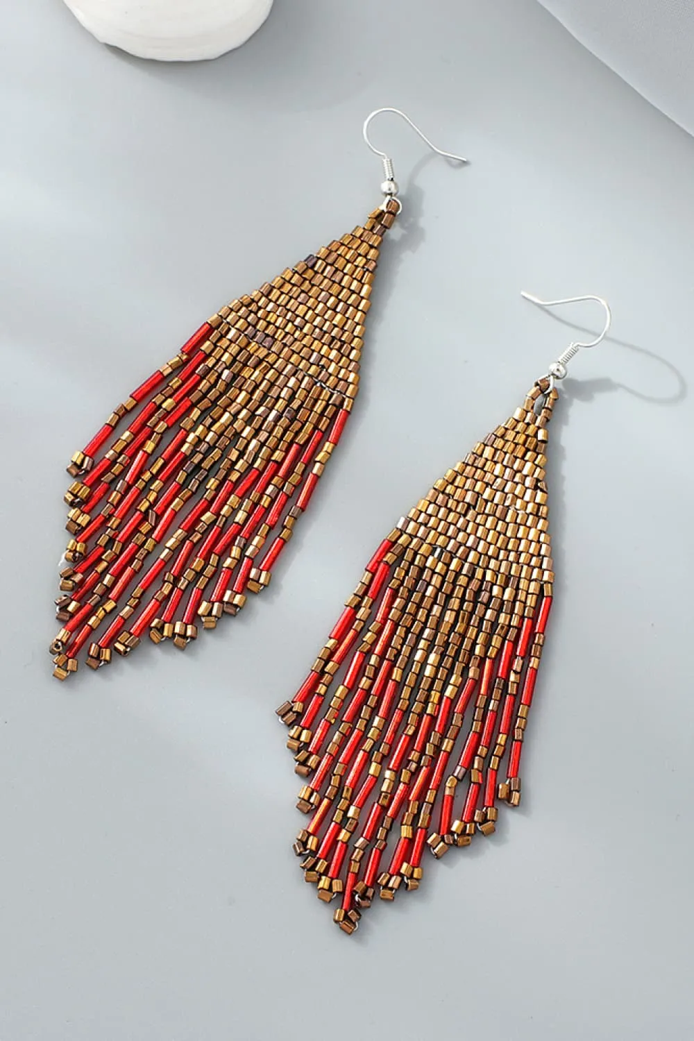 Beaded Dangle Earrings, image 5