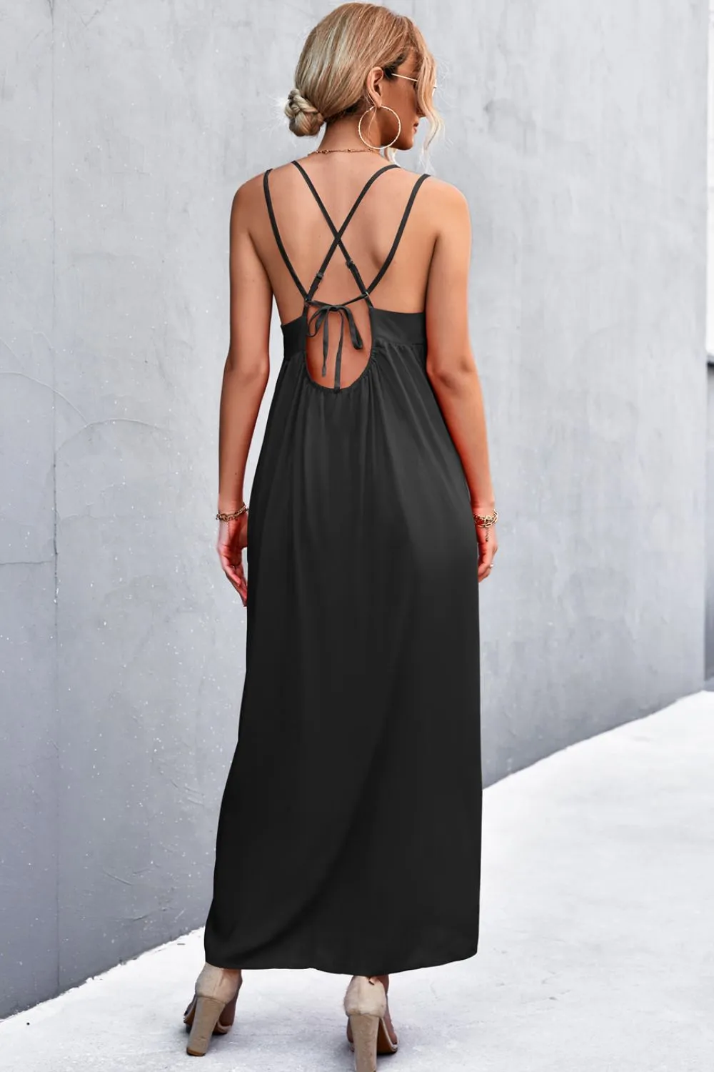 Double Strap Tie Back Dress, image 12