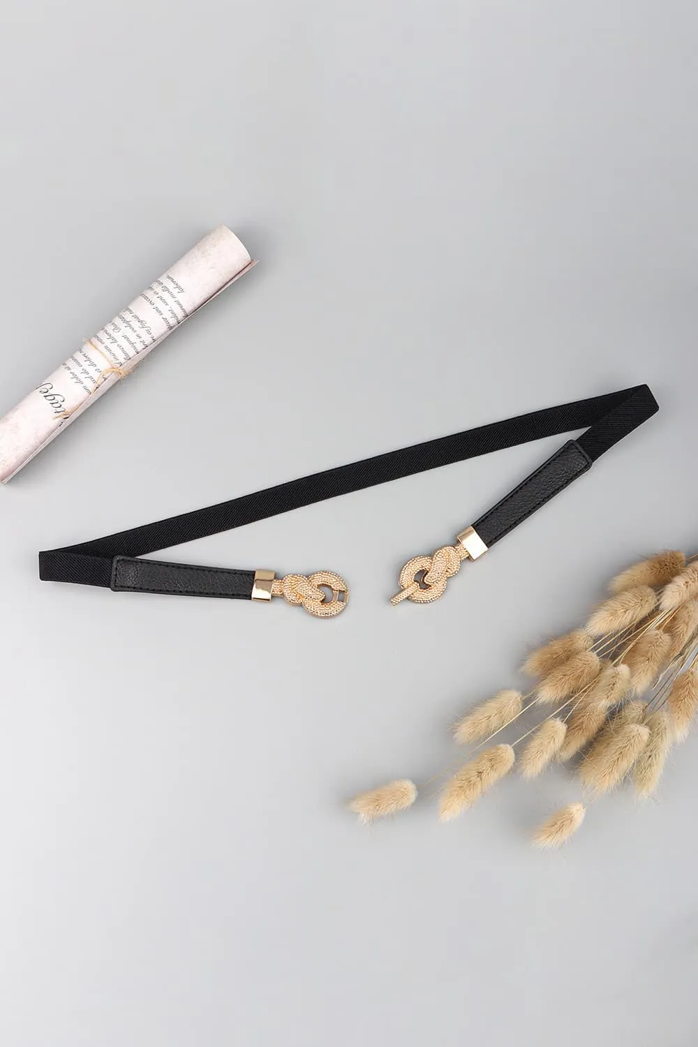 Zinc Alloy Buckle PU Leather Belt, image 5
